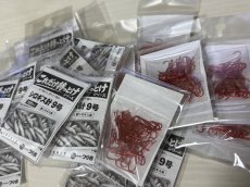 画像1: シロギス針9号100本入り (1)