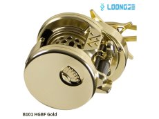 画像7: 【驚愕の139g！フルメタルリール最軽量】LOONGZE Airlite B100(右)/B101(左) HGBF (7)