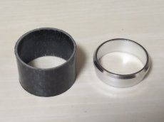 画像1: 【お得】カーボンフードセット（KN16フードナット用）※リールシートは付属しません (1)
