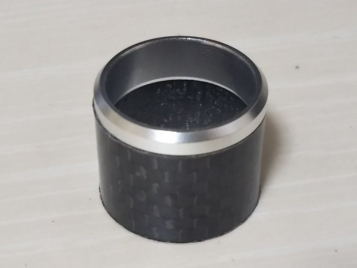 画像2: 【お得】カーボンフードセット（KN16フードナット用）※リールシートは付属しません (2)