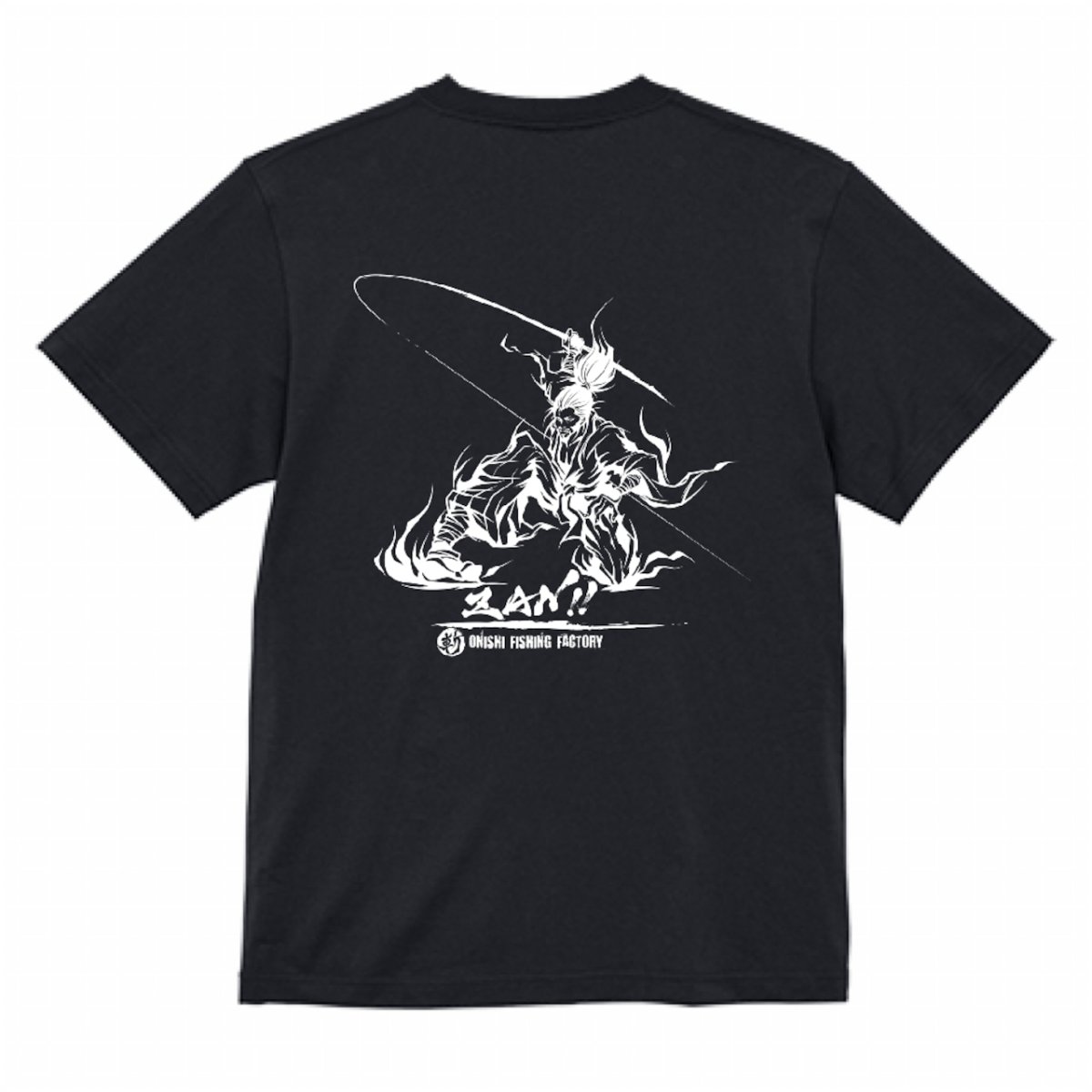 画像1: オリジナル斬ZAN!!Tシャツ（BLACK） (1)